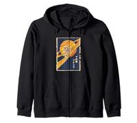 Penguin Space Saturn Ring Surfer Astronauta Giapponese Felpa con Cappuccio