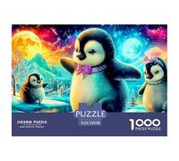 Penguin TrioMonumental Jigsaw Puzzles for Adults Featuring 1000 Advanced, Notoriously Difficult Challenging Puzzle Educational Game Pieces - Designed As The Most Memorable Gift Jigsaw Puzzles for Adu