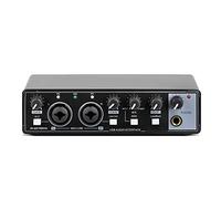 PENGY 1 Pezzo Scheda Audio Studio Registrazione USB Audio Interfaccia Professionale Attrezzatura 48V Fantasma per Registrazione Nero
