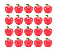 PENGY 20PZ Preferenza di Matrimonio Contenitore di Contenitore di Caramelle Un Forma di Mela nel Riempito Giocattolo Decorazione di Compleanno/Matrimonio