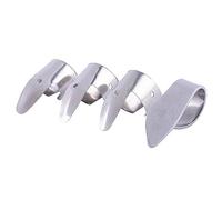 PENGY Set di 3 plettri per in metallo + 1 plettro per pollice, per chitarra Dobro, ecc.