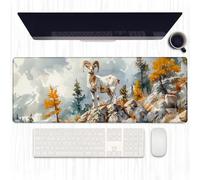 PENGYVV Tappetino per mouse da gioco 30,5 x 80 cm colorato pulcino colori arcobaleno pollo computer portatile tappetino per mouse robusto bordi cuciti tastiera da ufficio s per la decorazione