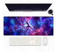 PENGYVV Tappetino per mouse da gioco 30,5 x 80 cm colorato pulcino colori arcobaleno pollo computer portatile tappetino per mouse robusto bordi cuciti tastiera da ufficio s per la decorazione