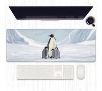 PENGYVV Tappetino per mouse da gioco 30,5 x 80 cm colorato pulcino colori arcobaleno pollo computer portatile tappetino per mouse robusto bordi cuciti tastiera da ufficio s per la decorazione