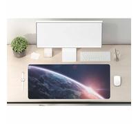 PENGYVV Tappetino per mouse da gioco, 30,5 x 80 cm, con motivo a onde giapponesi, ampia base antiscivolo, tappetino da scrivania