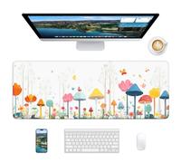 PENGYVV Tappetino per mouse da gioco 30,5 x 80 cm e grande tappetino per mouse per ufficio, casa, lavoro, ladro di tombe esteso grande base antiscivolo tappetino da scrivania