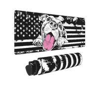 PENGYVV Tappetino per mouse da gioco, 30,5 x 80 cm, motivo: cavalli per grandi mouse, per ufficio e ufficio, ampia base antiscivolo