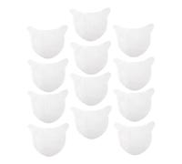 PENIKOKO 100 pezzi Maschera Collo in Carta Ultra Sottile per Cura Antirughe Assorbimento Elevato e Trattamenti Idratanti per Viaggi e Uso Professionale