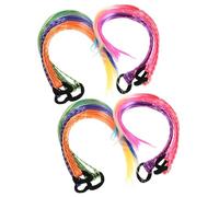 PENIKOKO 12 Pezzi Corda Per Capelli Dreadlock Estensioni Dei Capelli Per Ragazze Per Trecce Fibra Chimica