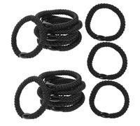 PENIKOKO 15 Pezzi Hair Rope Ties Thick Woven Elastic Bands No Damage Non Slip High Elasticity For Women Men Daily Sports And Party Use