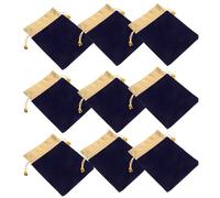 PENIKOKO 15 Pezzi Sacchetti in Velluto per Gioielli con Coulisse Borse Eleganti per Regali Matrimonio Custodia Protettiva per Anelli Orecchini e Accessori Preziosi