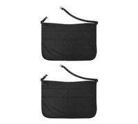 PENIKOKO 2 Grembiuli da Parrucchiere con Cintura Regolabile Mezzo Grembiule con Tasche Multiple per Organizzazione Strumenti Grembiule da Lavoro Professionale per Saloni di Bellezza e
