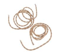 PENIKOKO 2 Pezzi Cavo Elettrico Vintage in Corda da Metri Cavo Lampada Industriale Resistente e Flessibile per Lampade Sospese e Lampadari dallo Stile Retrò