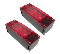 PENIKOKO 2 Pezzi Luci Trailer LED Impermeabili per Rimorchio Fari Posteriori Alta Luminosità con Indicatore Frenata e Luci Laterali per Sicurezza Notturna su Camion e RV