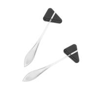 PENIKOKO 2 Pezzi Martello Neurologico con Testa Triangolare in Plexor Kit Diagnostico per Esami Nervosi con Impugnatura Ergonomica Leggera Colore Casuale