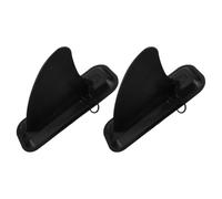 PENIKOKO 2 Set Pinne da Surf Scorrimento con Blocco Scheda Pinna Stabilizzatrice Rimovibile per Paddleboard Pinna Equilibratrice in Plastica Resistente per Migliorare Stabilità e