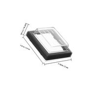 PENIKOKO 20 pezzi Copertura Protezione Pulsante Interruttore Tipo Nave con LED Rosso e Verde Facile Installazione Ergonomica e Resistente per Estendere la Durata degli Interruttori in