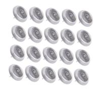 PENIKOKO 20 pezzi Copri Piedini Sedie in Silicone Antiscivolo Protezioni Rotonde per Gambe Tavolo e Sedia Tappi Salvapavimento Silenziosi per Parquet Piastrelle e Laminato Uso Interno Casa