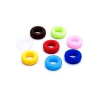 PENIKOKO 24 paia Copri Stanghette in Silicone Antiscivolo Ganci Auricolari Fissi Accessori Pratici per Fissaggio e Prevenzione Caduta Compatibili con e Sole