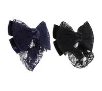PENIKOKO 2pezzi Retine per Capelli Chignon Fermagli per Chignon da Danza Classica Fiocco Decorativo Realizzate Metallo per Donne che Praticano Danza Lavorano in Ospedali o Hotel
