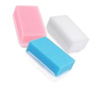 PENIKOKO 3 pezzi Spugne Bagnetto Sensory Brush per Spazzole Bagno Morbide e Portatili Adatte per Doccia e Lavaggio Mani Design Universale per Educazione Sensoriale