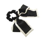 PENIKOKO 3pezzi Elastici Per Capelli Con Decorazione Nera Da Fascia Elastica Per Codini Ragazze Accessorio Leggero e Versatile Per Capelli Medi e Lunghi Per Sport Feste e Uso Quotidiano