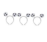 PENIKOKO 3pezzi Fascia Per Di Calcio Fascia Per Per Partita Di Calcio Adatta Per Donne Ragazze Ragazzi Adolescenti Per Eventi Sportivi