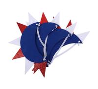 PENIKOKO 4 Pezzi Fasce per Chioma Patriottiche Usa 4 Pezzi Corona Statua della Libertà, Accessori Leggeri per Giorno Dell’Indipendenza, Copricapi Comodi per Feste a Tema e Parate negli