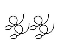 PENIKOKO 4 Tubi a Y per Stetoscopio in Pvc Nero, Accessori per Stetoscopio Medico Trasmissione del Suono Chiara, Kit di Ricambio Leggero e Flessibile per Studenti di Medicina e Uso