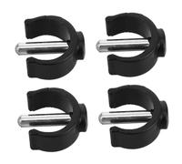PENIKOKO 4pezzi Morsetto Di Bloccaggio Per Deambulatore Attacco Per Stampelle Clip Per Corrimano Di Sicurezza Per Wc Supporto Per Corrimano Da Bagno Perno Di Bloccaggio Di Ricambio Per Bast