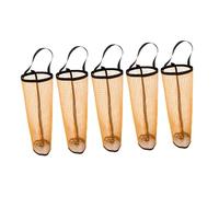 PENIKOKO 5 Rete Nylon per Palline Tennis Capacità Parete Resistente Golf Baseball Softball e Pickleball Colore Giallo