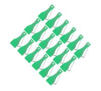 PENIKOKO 50 Pezzi Raschietto per Biglietti della Lotteria con Portachiavi Strumento in Plastica Forma di Paletta per Grattare Etichette Rimuovi Adesivi con Protettivo ed Ergonomico per Uso