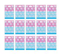 PENIKOKO 50 Sacchetti Plastica per Rivelare Bomboniere Colorate per Feste Shower Dimensioni per Piccoli e Souvenir Party Rivelazione Genere