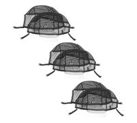 PENIKOKO 6 Pezzi Cuffie Elastiche a Cupola in Rete 13x10 Cm per Parrucche, Calotta Cranica Traspirante e Regolabile, Rete Riutilizzabile per Chioma Vestibilità Stabile Adatta a