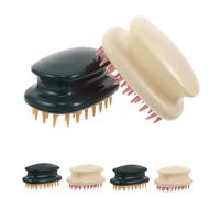 PENIKOKO 6 Pezzi Shampoo Brush With Soft Tpr Bristles Portable Scalp Massager And Exfoliator For Wet Dry Use Dandruff Removal Suitable For Thick Thin Curly Hair Care