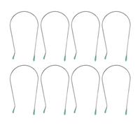 PENIKOKO 8 Pezzi Pin Arricciatura Dei Elettrici Sostituzione Clip Del a Morsetto a Rulli Per a u Acciaio Inossidabile 304