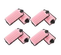 PENIKOKO 8 pezzi Roller in Morbido Materiale Morbido per Capelli di Lunghezza Media Arricciacapelli Autoadesivi Protettivi per Radici Styling Versatile per Ricci e Boccoli Strumento