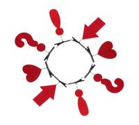 PENIKOKO 8pezzi Fermagli per Capelli in Design Originale come Frecce e Segni di Punteggiatura Accessori per Capelli da Donna e Bambina Comodi e Leggeri per Uso Quotidiano e Eventi Tema