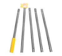 PENIKOKO Asta Telescopica Apri Finestra 1,88 M Regolabile Testa a Papera Gialla, Strumento Portatile per Apertura Tende e Lucernari, Adatta a Soggiorno, Cucina e Camere da Letto