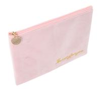 PENIKOKO Borsa Portatile per Assorbenti con Cerniera Capacità per Donne Organizer Igienico per Viaggi e Quotidiano Rosa