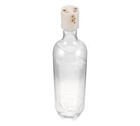 PENIKOKO Bottiglia Trasparente per Poltrona Odontoiatrica con Coperchio, Contenitore in Plastica da 1000 Ml per Conservazione Acqua e Reagenti, Borraccia per Campioni Laboratorio