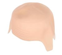 PENIKOKO Calotta Calva in Gomma Color Carne Copricapo per Parrucca Calva Effetto Realistico per Travestimenti di Halloween Cosplay e Spettacoli Teatrali