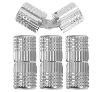 PENIKOKO Cerniere a Barilotto in Ottone Nascoste 8 Mm, Cerniere Invisibili per Mobili da Cucina Apertura a 180 Gradi, Set da 4 Pezzi per Ante Armadietti e Mobili di Varie Dimensioni