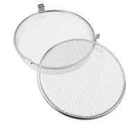 PENIKOKO Cestino Porta Posate Lavastoviglie in Acciaio Cestino Rotondo a Rete per Utensili da Cucina Grande Capacità Resistente e Pratico per Ripiano Lavastoviglie