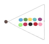 PENIKOKO Collana Diffusore di Aromaterapia Uomo con Ciondolo a Fiocco di Neve in Metallo, Diffusore Indossabile Portatile con Cuscinetto Ricambio, Accessorio per Oli Essenziali da Viaggio