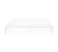 PENIKOKO Contenitore per Fiale 3 Ml con 49 Scomparti in Plastica Trasparente Scatola con Coperchio Ermetico per Conservazione in Laboratorio Organizer Componibile per Congelatore e