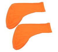 PENIKOKO Copriscarpe Anti-Sabbia Impermeabili Arancioni per Escursionismo, Ghette Alte Elastiche Resistenti all’Usura per Trekking e Campeggio, Protezioni Ultraleggere per Stivali