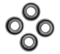 PENIKOKO Cuscinetto Stelo Forcella per Sedia a Rotelle 4 Pezzi Kit Cuscinetti a Sfere per Supporto Ruota Anteriore Sterzo Fluido Accessori Ricambio Ausili Mobilità