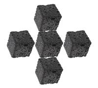 PENIKOKO Diffusore Oli Essenziali in Pietra Vulcanica Naturale Quadrata 5 Pezzi 3x3x3 Cm, Diffusore Passivo per Auto, Ufficio e Casa, Pietre Laviche Aromatiche per Aromaterapia