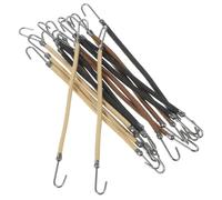 PENIKOKO Elastici per Coda di Cavallo Gancio Set da 15 Pezzi Colorati Elastici per Chioma Spessi Leggeri e Comodi per Sport Viaggi e Acconciature Quotidiane